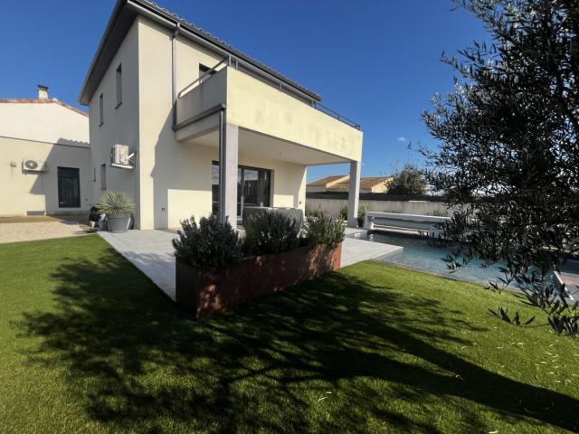 Maison Contemporaine + Piscine