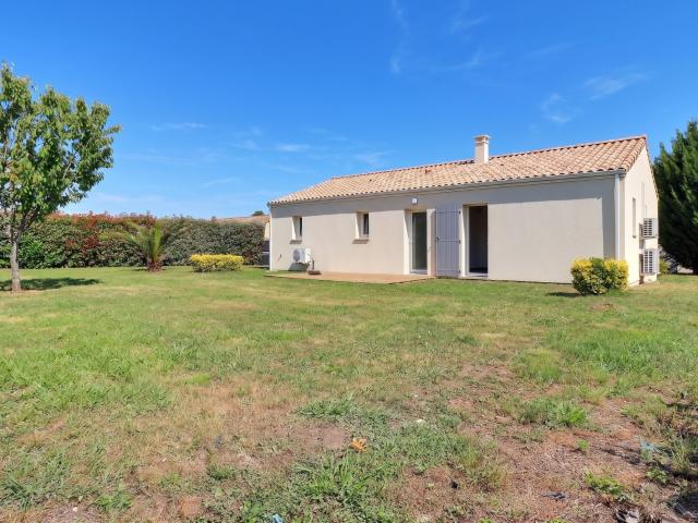 Maison Contemporaine Plain Pied — Secteur Saint André de Cubzac Gare Val de Virvée