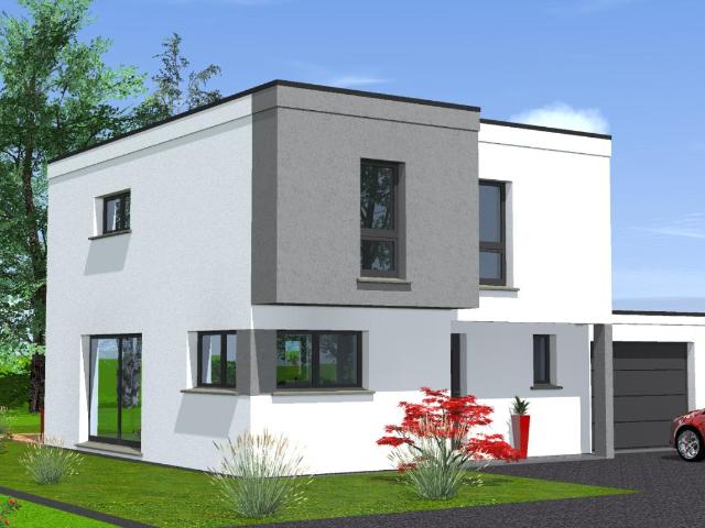 Maison contemporaine secteur Sausheim, Baldersheim