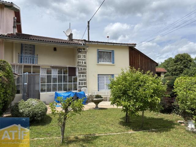 MAISON, CAMPAGNE, GARAGE, TERRAIN, CALME