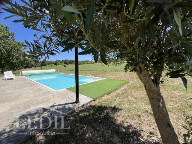 Maison campagne, piscine, hangar, terrain