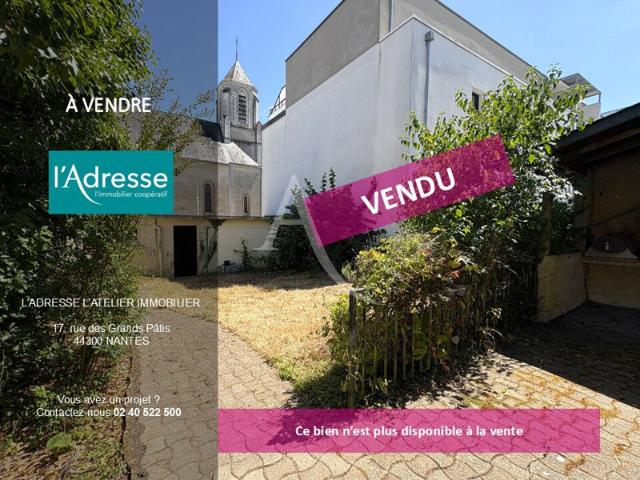 Maison Centre bourg Nantes 118 m2