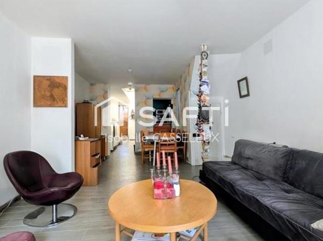 Maison centre ville, jardin, calme et 3 chambres