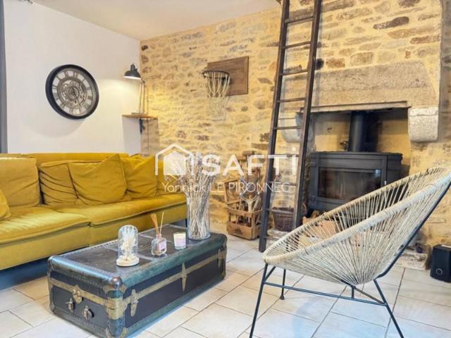Maison centre ville 150m² 6 ch La Trinité Surzur