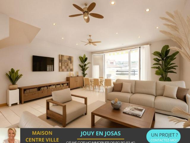 Maison centre ville 180m2 au sol Terrasse plein SUD