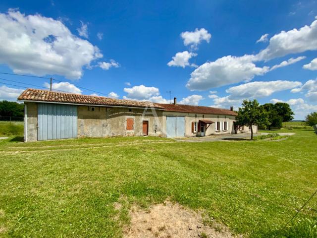 Maison Charentaise ? r?over dans un cadre champ?re ? 10 min de Jonzac