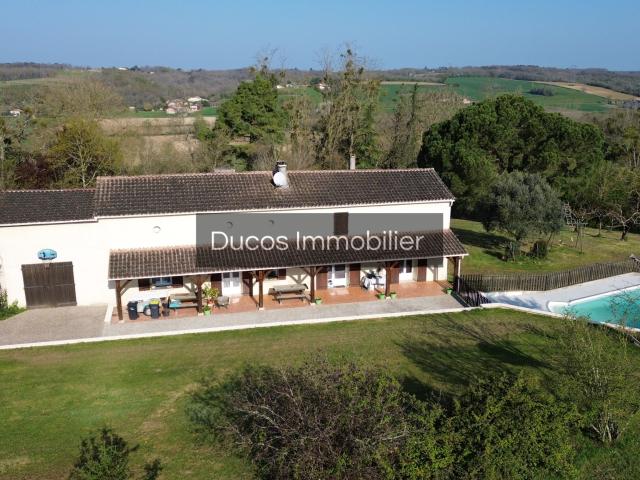 Maison a 10 minutes de Marmande avec 1,5 hectares