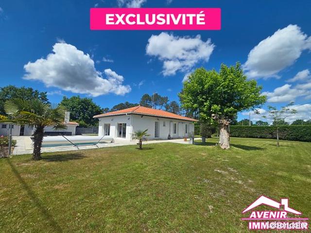 Maison à vendre – 3 chambres, Piscine – LE PORGE