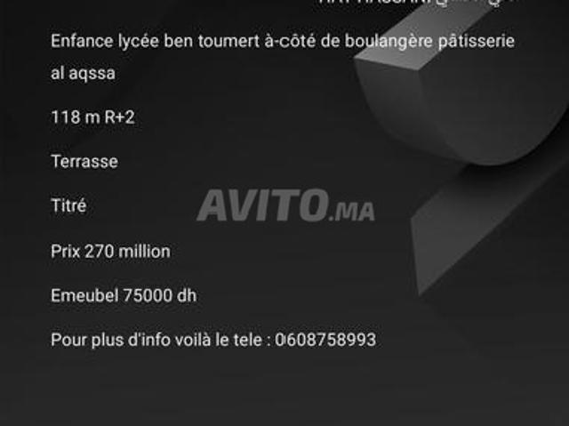 Maison à vendre 118 m