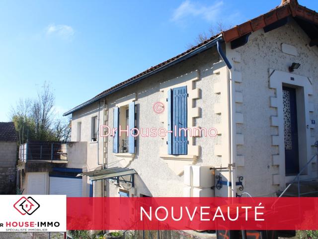 16730 fleac a vendre maison de 55 m² + sous sol
