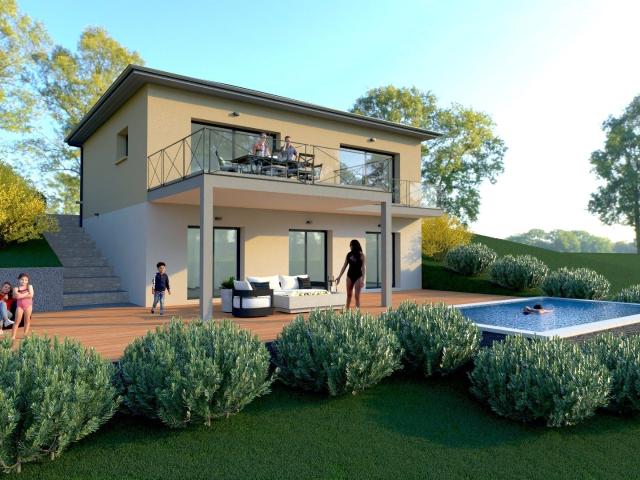 Villa 5 pièces à construire emplacement exceptionnel