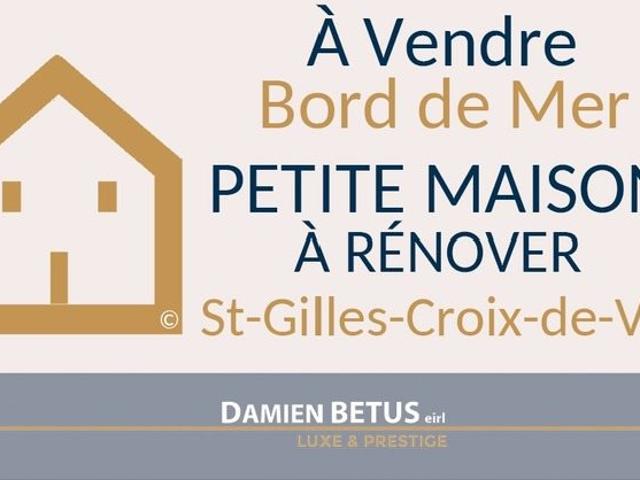 Maison à vendre 2 pièces Saint Gilles Croix De Vie 85, jar. 30m² Saint Gilles Croix de Vie
