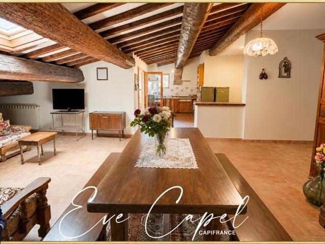 Maison à vendre 7 pièces VENDEMIAN 34, maison avec 5 chambres, 2 doubles garages, 1 studio et une annexe + jardin