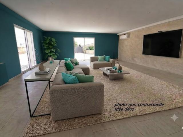 Maison à vendre 4 pièces FLEAC 16 Plain pied, terrain 1000 m2