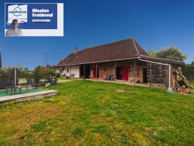 Maison à vendre 4 pièces proche de LOUHANS 71