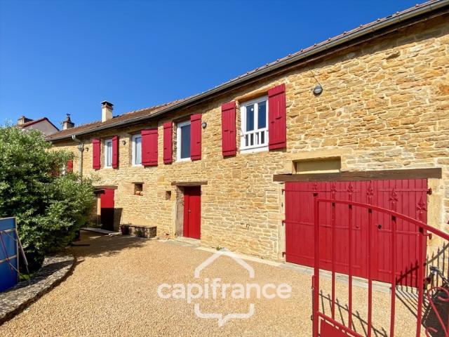 Maison à vendre 5 pièces SAINT VALLERIN 71