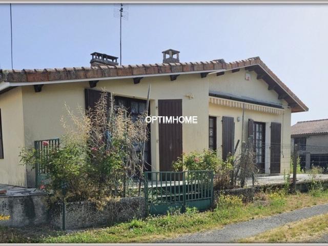 Maison à vendre 5 pièces Proche de BROSSAC 16