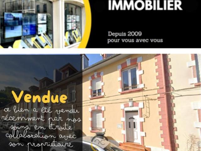 Maison à vendre 6 pièces avec terrasse et jardin à Longwy