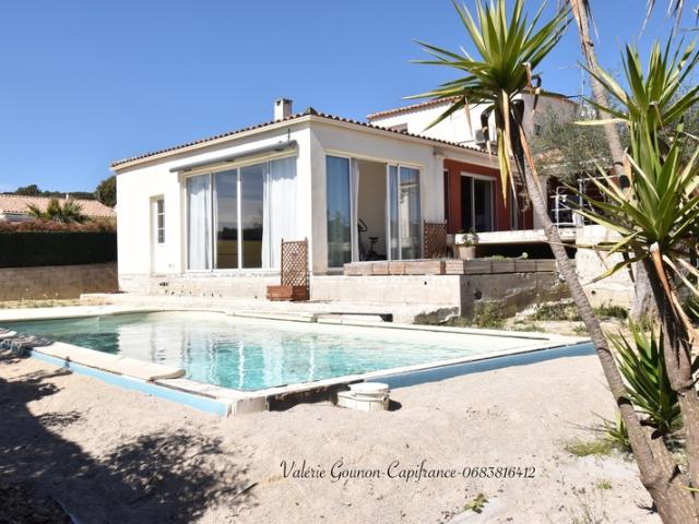 Maison à vendre 6 pièces JUVIGNAC 34 170m2 3 chambres Studio Piscine Terrain 850m2 Sous sol Double garage