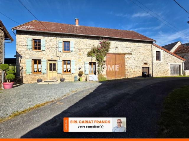Maison à vendre 6 pièces Marsac 23 110m² Marsac