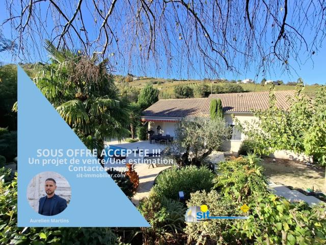 VILLA Sur SOUS SOL COMPLET