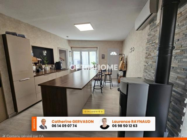 Maison à vendre 90 m2 5 pièces 3 chambres ROMAGNAT 63540