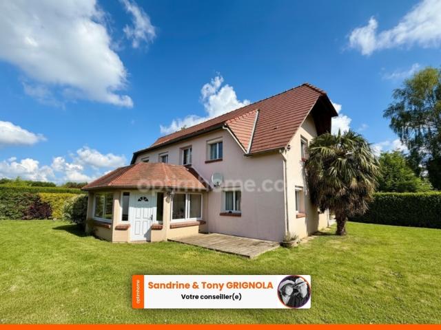 Maison à vendre Courbépine 27300 4 Chambres, Grand séjour, Belle véranda, Dépendance, Jardin clos