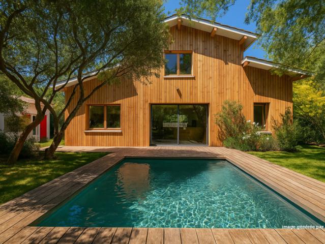 Maison à vendre Cap Ferret 145 m2, grand jardin piscinable