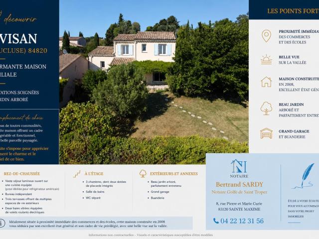 Maison à vendre à Visan 84820