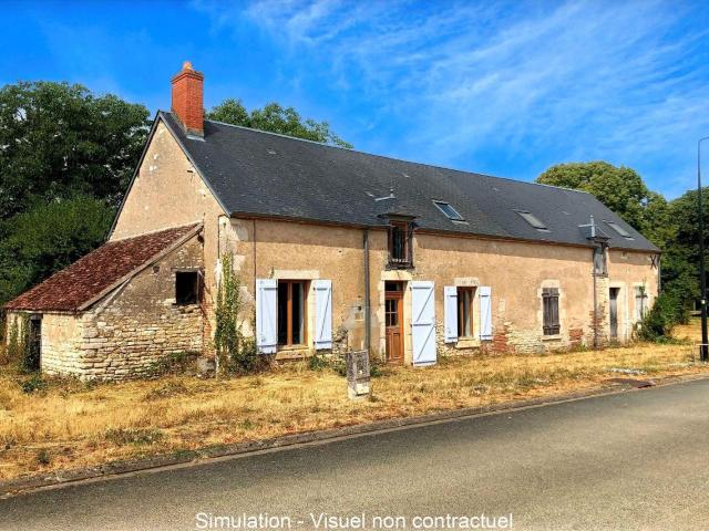 Maison à vendre à Primelles 18400