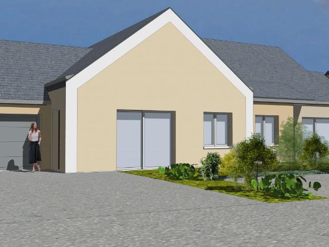 Maison à vendre à SAINT CYR EN BOURG Type 3 67m²