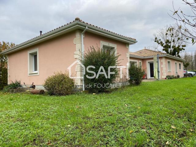 Beau Pavillon sur terrain clos et paysager 2480m2