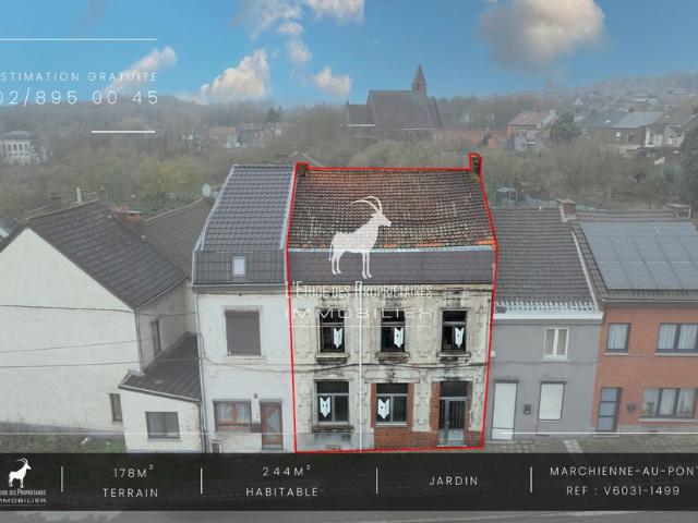 Maison à vendre pour 99999 euro avec 3 chambres à coucher