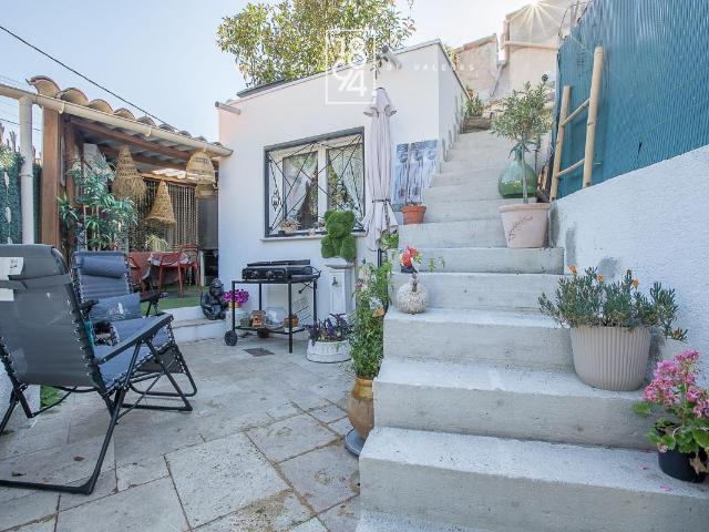 Maison à vendre T2 Plan de Cuques 13380 | 30m² | Entièrement rénové | Grande terrasse en Travertin