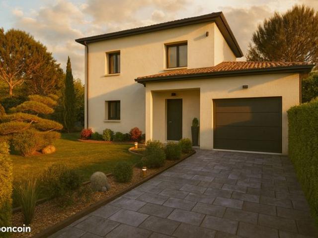 Maison à bâtir T4 85 m2 etage à Saint Leon 31560
