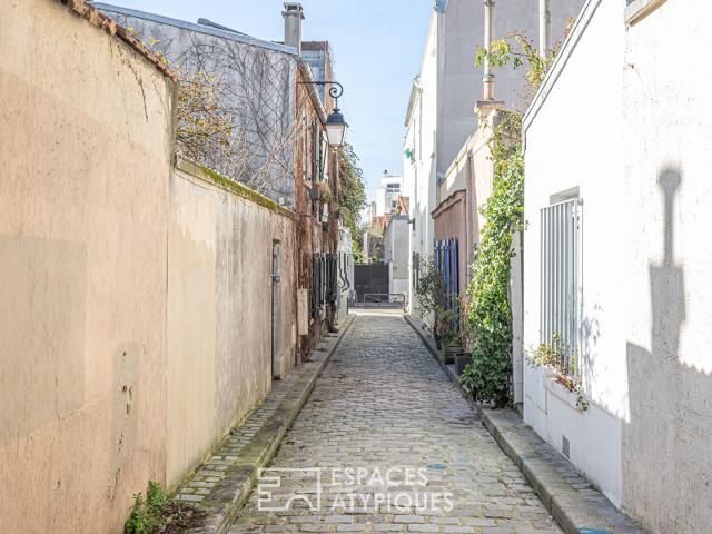 Maison à bâtir au coeur d'un passage