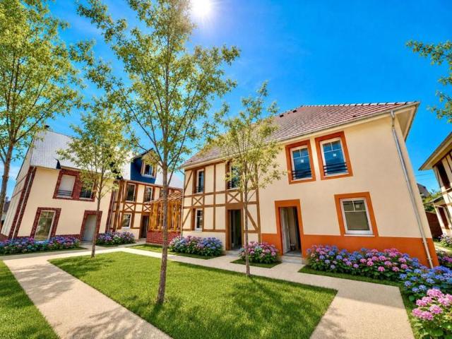 Maison à Cabourg – jardin et plage à deux minutes à vélo