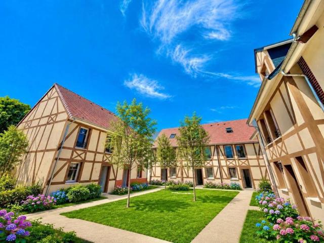 Maison à Cabourg – jardin et plage à deux minutes à vélo