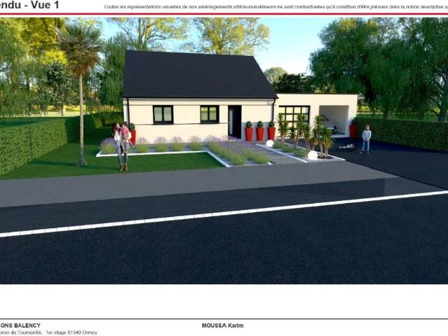 Maison à construire à Beaumont du Gâtinais 77890