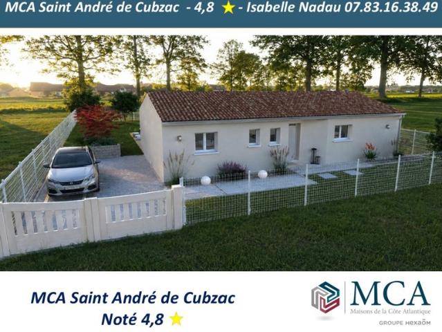 Maison à construire à La Lande de Fronsac 33240