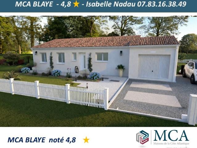Maison à construire à Saint Savin 33920