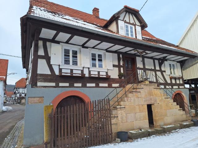 Maison à colombages