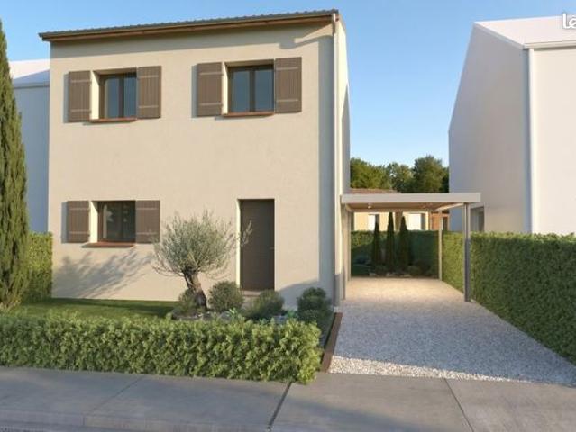 Maison à étage T4 85 m2 au coeur de Nailloux 31560