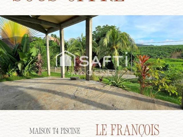 Maison à fort potentiel au François