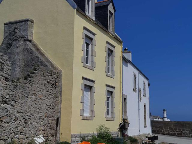 Maison à l'Ile de Sein Vue mer imprenable sur la mer et la