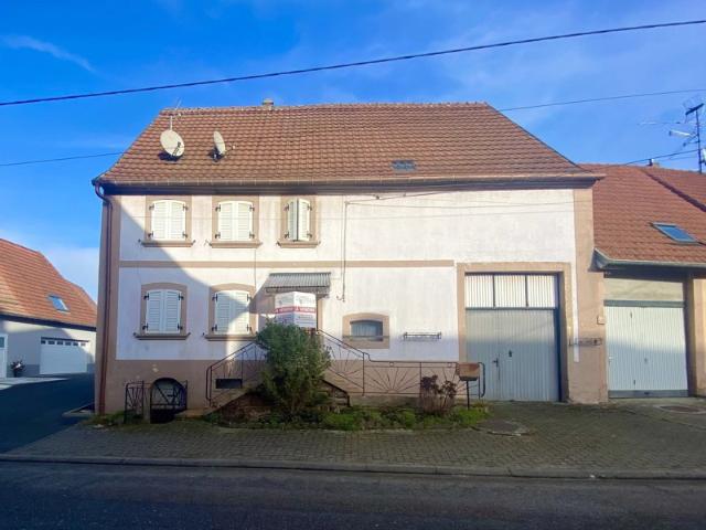 Maison à Lohr 67290 4 pièces 115m2 + garage terrains 260m2
