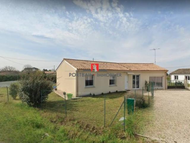 Maison à louer, 4 pièces Saint Savin 33920
