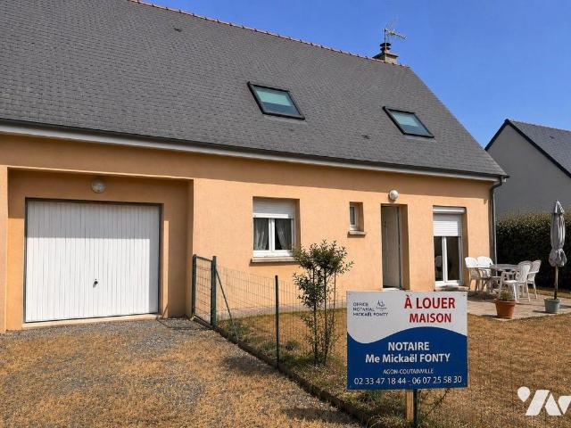 Maison à louer à Gouville sur Mer, Normandie, €