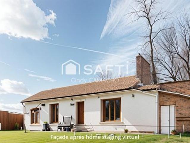 Maison à rénover avec grand terrain – Proche Ailly sur Noye