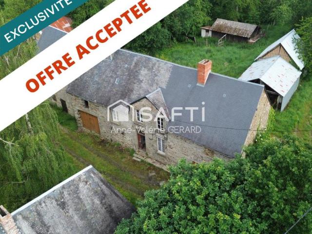Maison à rénover avec dépendances+terrain
